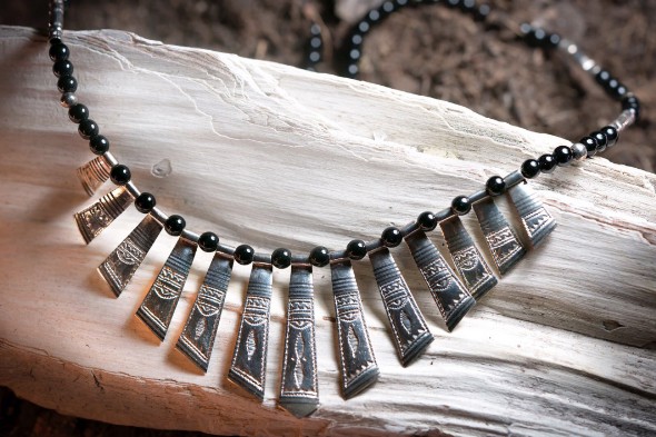 Images des bijoux fabiqués par les Artisans du Niger